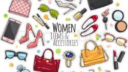 Hair Accessories Frame 4957842 Vector Art at Vecteezy