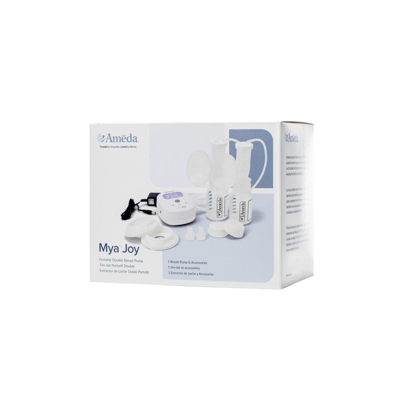 Ameda Mya Joy Plus Double Breast Pump with Tote | Carewell